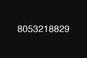 8053218829