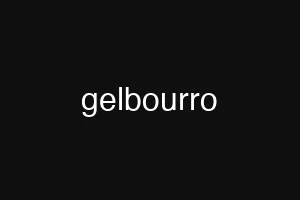 gelbourro
